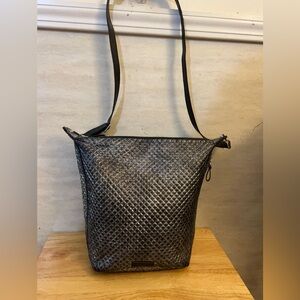 Vera Bradley Carson Hobo Bag Quilted Metallic Finish